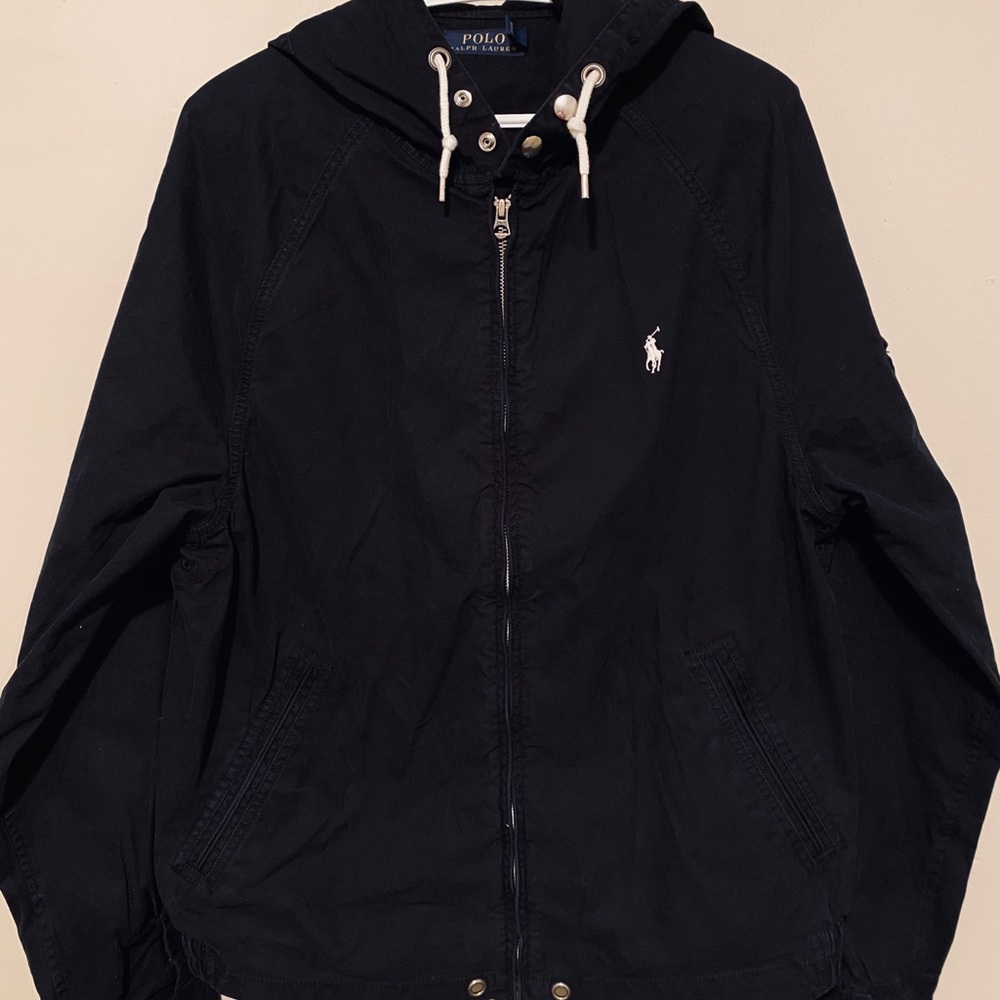Mens Large Ralph Lauren cotton blend windbreaker